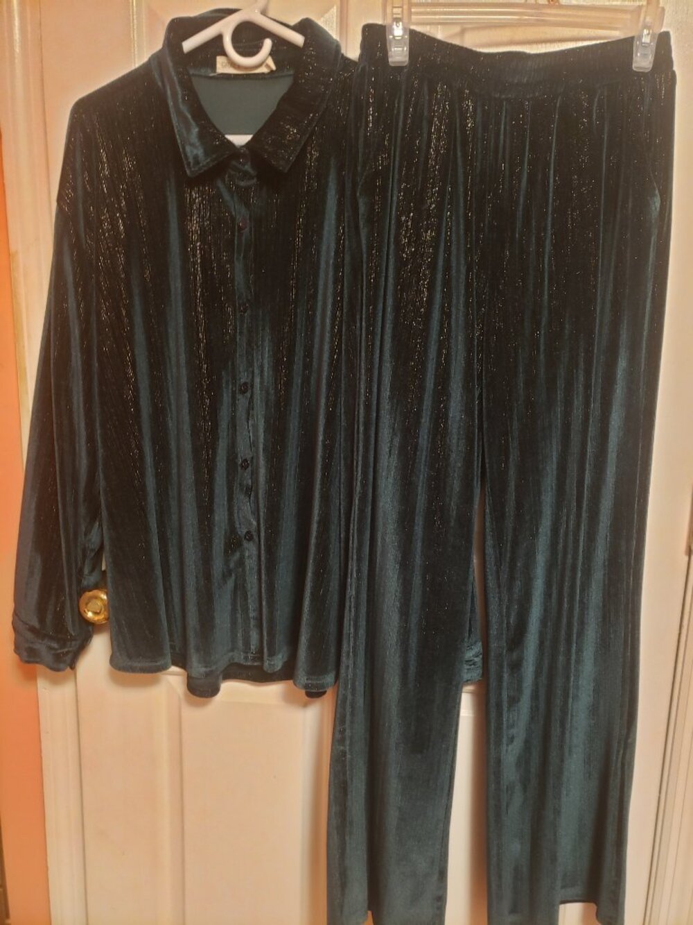 Grace+Emma Dark Green Set great for Holidays.